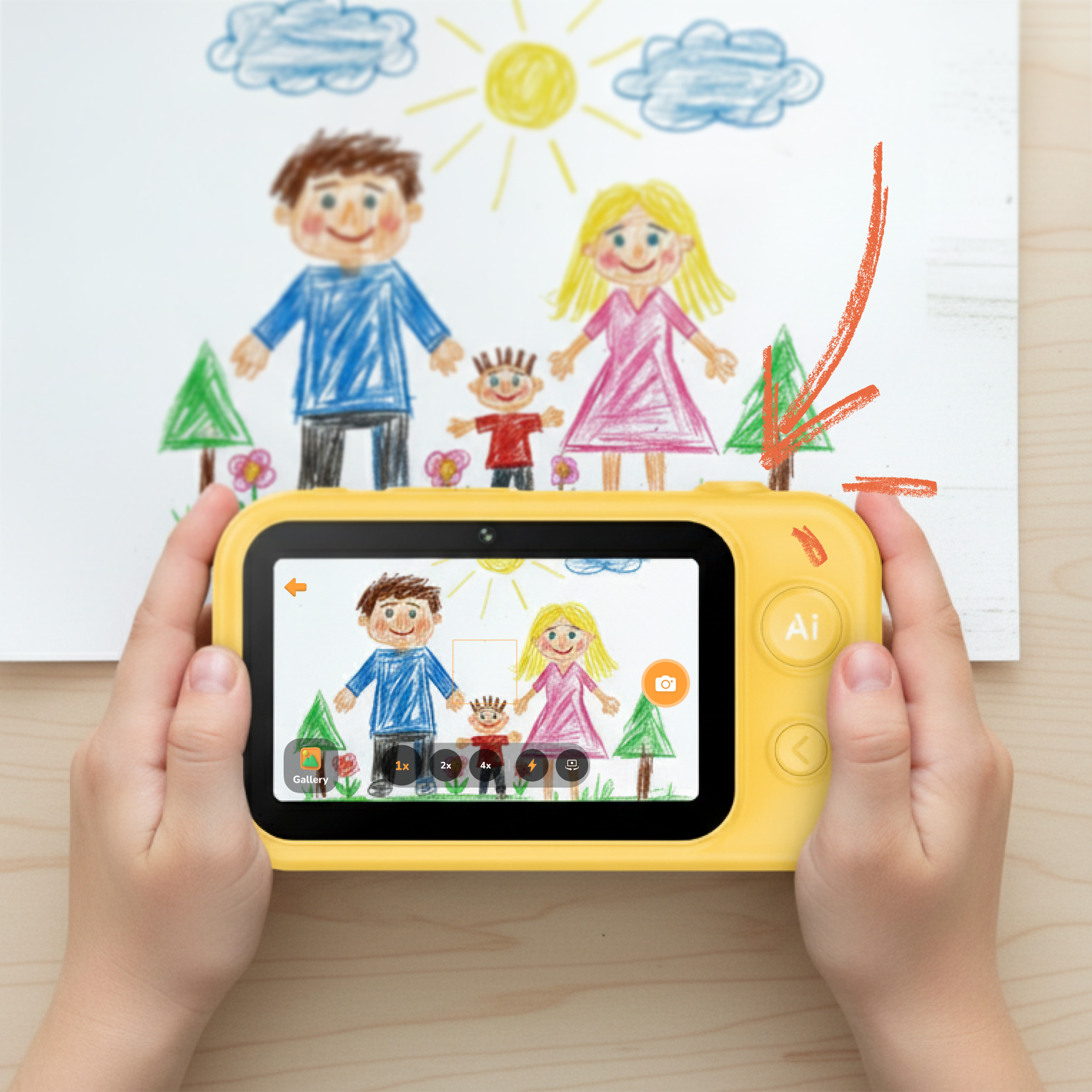 Step 2: Snap your doodle