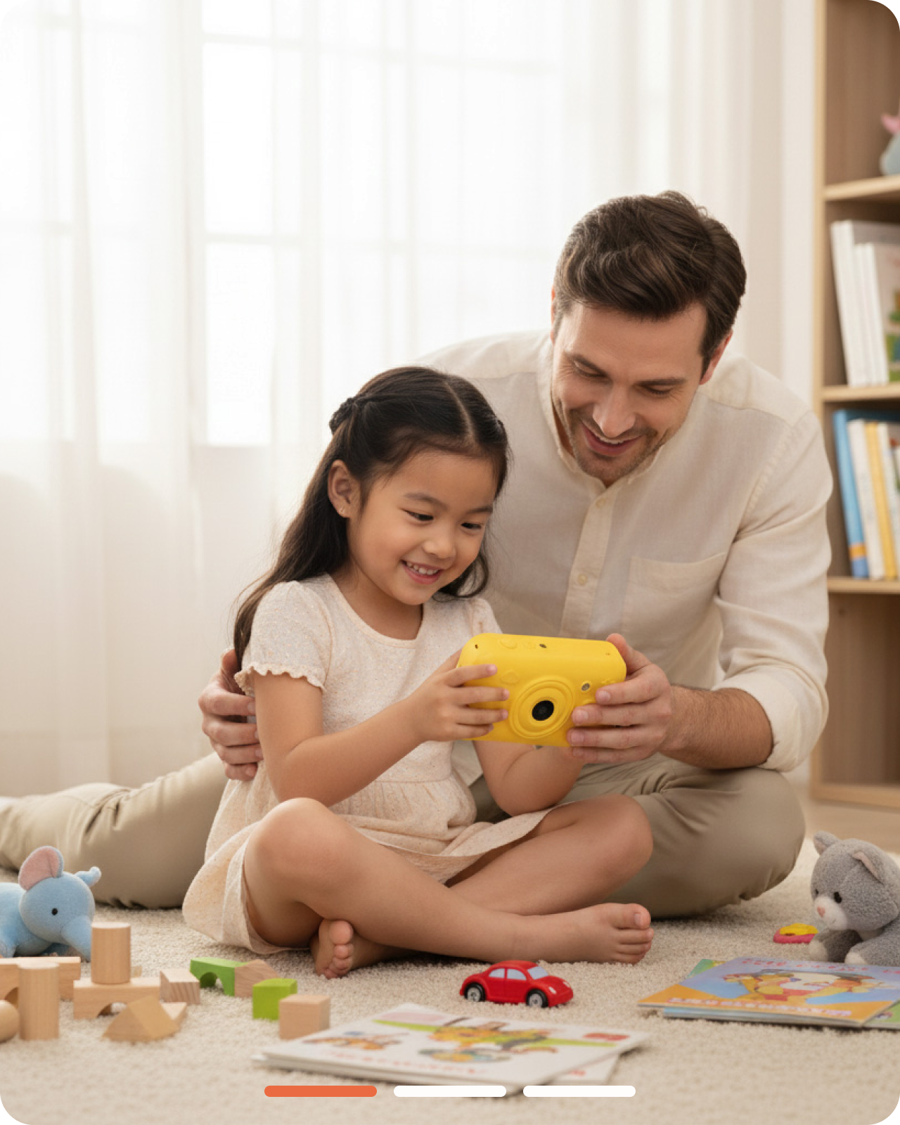 Child using Jumpo camera